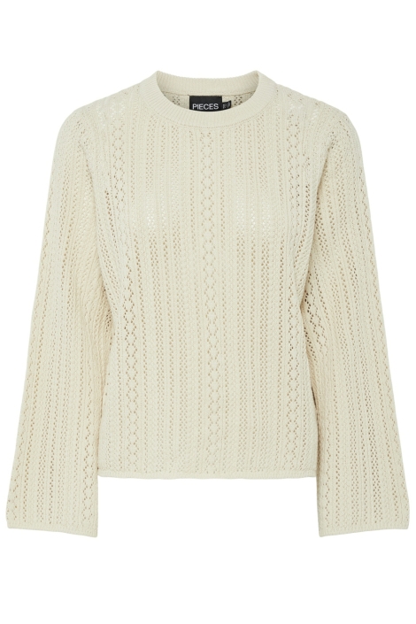 Pieces pcnuka ls o-neck knit noos bc